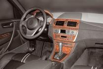 BMW X3 E83 2003–2010 Paneļa uzlikas Alumīnijs foto 6