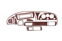 Chevrolet Tacuma/Rezzo 2000–2008 Salona apdares uzlikas Alumīnijs foto 1