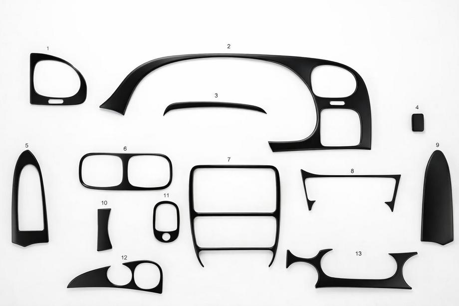Chevrolet Trailblazer 2002–2012 Instrumentu paneļa uzlikas Image