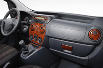 Citroen Nemo 2007–2017 Paneļa uzlikas Alumīnijs foto 1