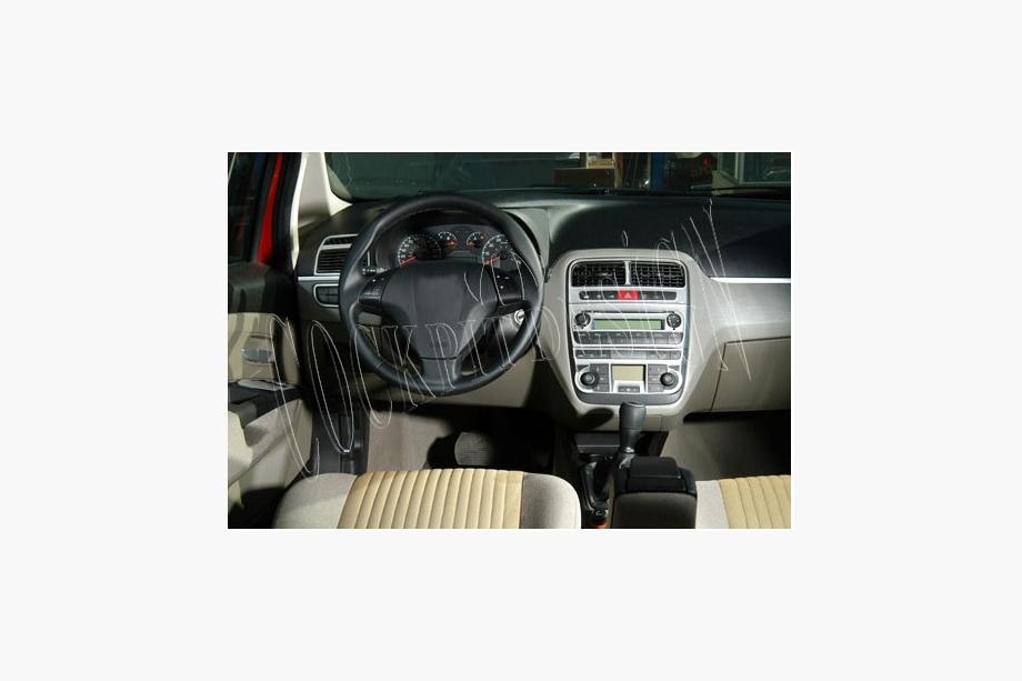 Fiat Punto Grande/EVO 2006–2018 Dekoratīvā uzlika uz paneļa Koks Foto 4