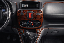 Fiat Doblo I 2005–2010 Paneļa uzlikas Koks foto 1