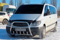 Mercedes Vito W639 2004–2014 Bullbar XL-WT025 (nerūsējošais tērauds) foto 2