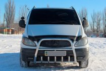 Mercedes Vito W639 2004–2014 Bullbar XL-WT025 (nerūsējošais tērauds) foto 3