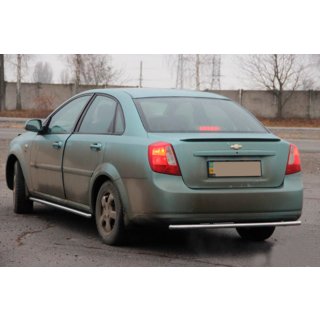 Aizmugures aizsargstienis AK002 (42 mm, nerūsējošais tērauds) Chevrolet Lacetti 2003–2024 foto 2