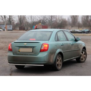 Aizmugures aizsargstienis AK002 (42 mm, nerūsējošais tērauds) Chevrolet Lacetti 2003–2024 foto 3