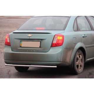 Aizmugures aizsargstienis AK002 (42 mm, nerūsējošais tērauds) Chevrolet Lacetti 2003–2024 foto 4