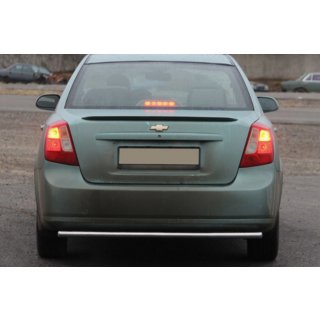 Aizmugures aizsargstienis AK002 (42 mm, nerūsējošais tērauds) Chevrolet Lacetti 2003–2024 foto 1