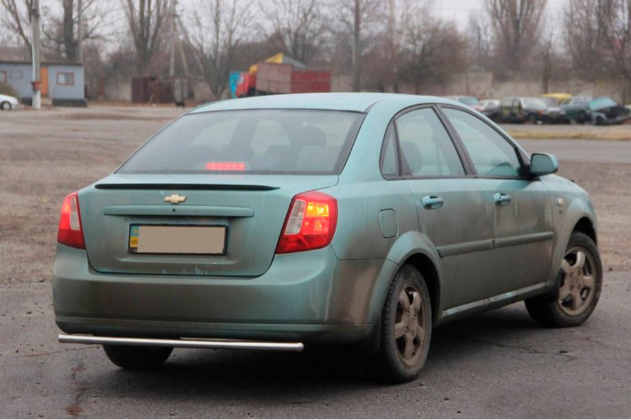 Chevrolet Lacetti 2003–2024 Aizmugures aizsargstienis AK002 (42 mm, nerūsējošais tērauds) Foto 3