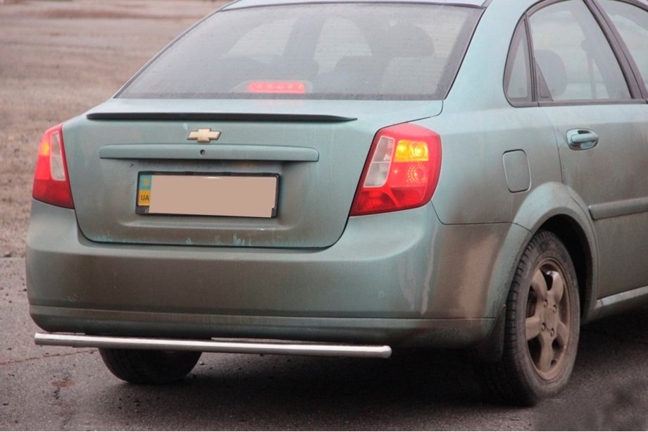 Chevrolet Lacetti 2003–2024 Aizmugures aizsargstienis AK002 (42 mm, nerūsējošais tērauds) Foto 4