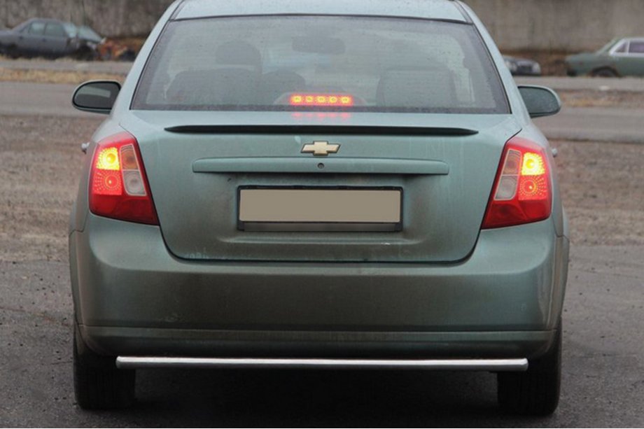 Chevrolet Lacetti 2003–2024 Aizmugures aizsargstienis AK002 (42 mm, nerūsējošais tērauds) Foto 1