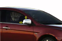 Mitsubishi Lancer 9 2004–2008 Spoguļu uzlikas (2 gab.) foto 5