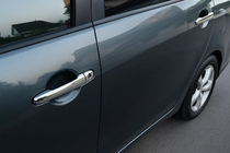 Mitsubishi Outlander 2001–2006 Durvju rokturu uzlikas (4 gab., nerūsējošais tērauds) foto 1