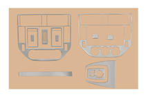 Ford C-Max 2004–2010 Paneļa uzlikas Alumīnijs foto 3