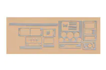Ford Connect 2002–2006 Instrumentu paneļa uzlikas foto 4