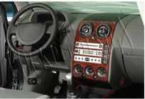 Ford Fusion 2002–2012 Paneļa uzlikas (2002-2005) Koks foto 3