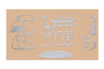 Hyundai H300, H1, Starex 2008–2020 Paneļa uzlikas (lielais komplekts) Titāns foto 5