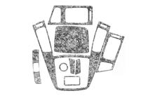Hyundai I-30 2007–2011 Paneļa uzlikas Small Karbon foto 1