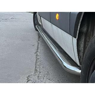 Sānu sliekšņi Premium (2 gab., nerūs.) Opel Movano 2010–2021 foto 1