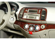 Nissan Micra K12 2003–2010 Paneļa uzlikas Titāns foto 2