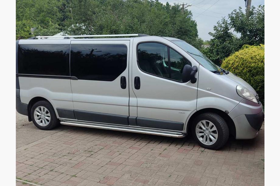 Opel Vivaro 2001–2015 Sānu pakāpieni Premium (2 gab., nerūsējošais tērauds) 60 mm, garā riteņu bāze Foto 15