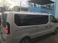 Opel Vivaro 2015–2019 Hromēti jumta reliņi Īsā, plastmasas kājiņas foto 5