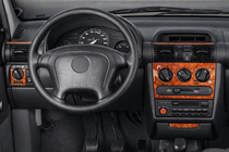 Opel Corsa B 1993–2004 Paneļa uzlikas Alumīnijs foto 1