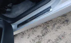 Peugeot 207 2006–2014 Sliekšņu uzlikas Carmos (4 gab., nerūsējošais tērauds) foto 4