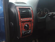 Opel Astra G Classic 1998–2012 Paneļa uzlikas Alumīnijs foto 2
