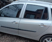 Renault Clio III 2005–2012 Durvju rokturu uzlikas (nerūsējošais tērauds) foto 1