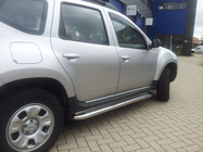 Renault Duster 2008–2017 Sānu sliekšņi Premium (2 gab., nerūs.) 60 mm foto 1
