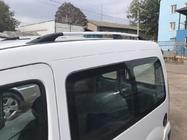 Renault Kangoo 1998–2008 Hromēti jumta reliņi Standarta bāze, plastmasas stiprinājuma pēdas foto 8