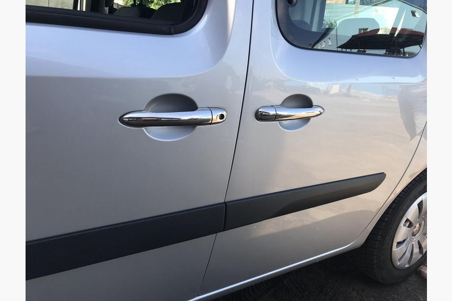 Renault Kangoo 2008–2020 Durvju rokturu uzlikas (nerūsējošais tērauds) 4 gab., OmsaLine – itāļu nerūsējošais tērauds Foto 3