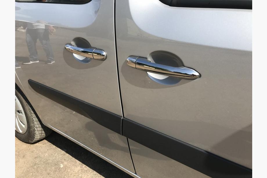 Renault Kangoo 2008–2020 Durvju rokturu uzlikas (nerūsējošais tērauds) 4 gab., OmsaLine – itāļu nerūsējošais tērauds Foto 5