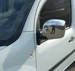 Renault Kangoo 2008–2020 Hromēti spoguļu uzlikas 2008-2013 (2 gab.) foto 2