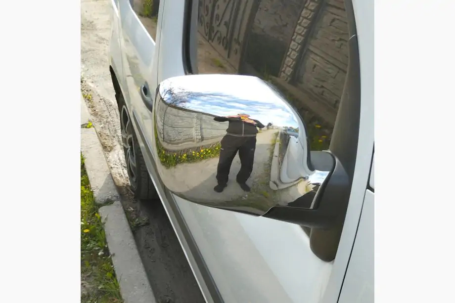 Renault Kangoo 2008–2020 Hromēti spoguļu uzlikas 2008-2013 (2 gab.) Image