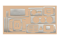 Skoda Fabia 2000–2007 Instrumentu paneļa uzlikas Alumīnijs foto 3