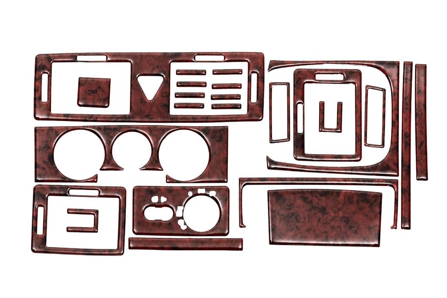 Skoda Fabia 2000–2007 Instrumentu paneļa uzlikas Alumīnijs Image