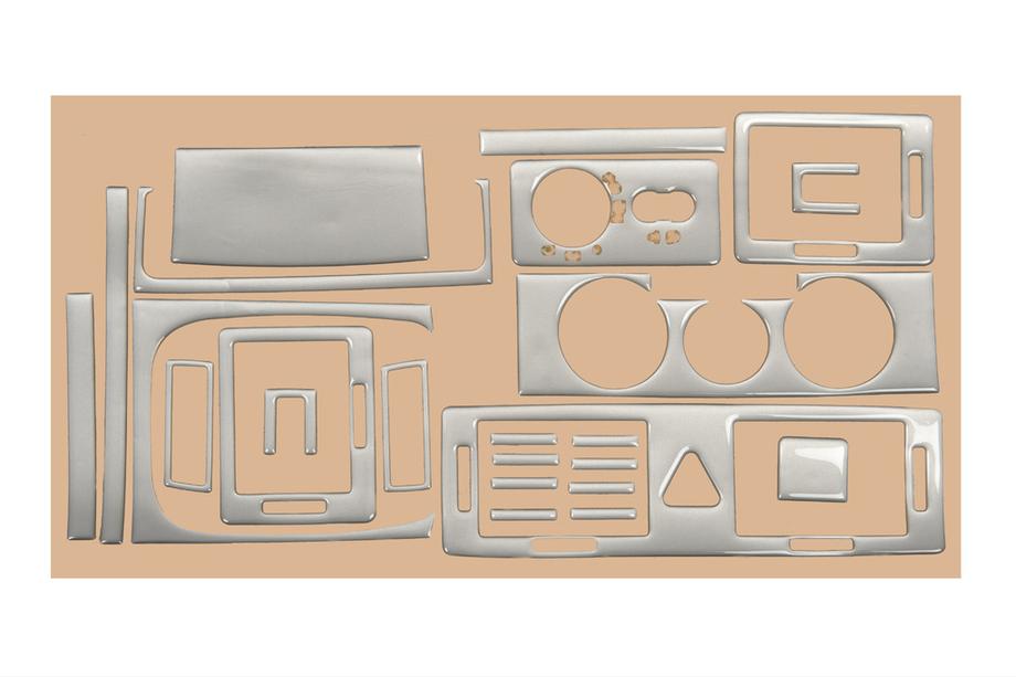 Skoda Fabia 2000–2007 Instrumentu paneļa uzlikas Koks Foto 3
