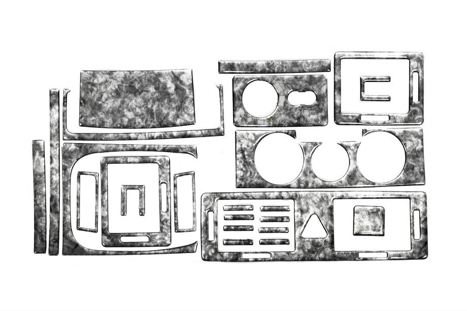Skoda Fabia 2000–2007 Instrumentu paneļa uzlikas Koks Foto 2
