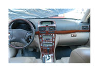 Toyota Avensis 2003–2009 Paneļa uzlikas Small Alumīnijs foto 3