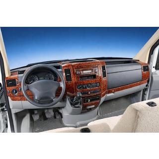 Paneļa dekoratīvo uzliku komplekts (50 detaļas) Volkswagen Crafter 2006–2016 foto 1