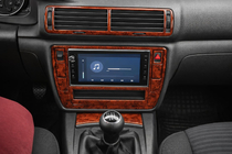 Volkswagen Passat B5 1997–2005 Paneļa apdares uzlikas 2004-2005 Alumīnijs foto 1