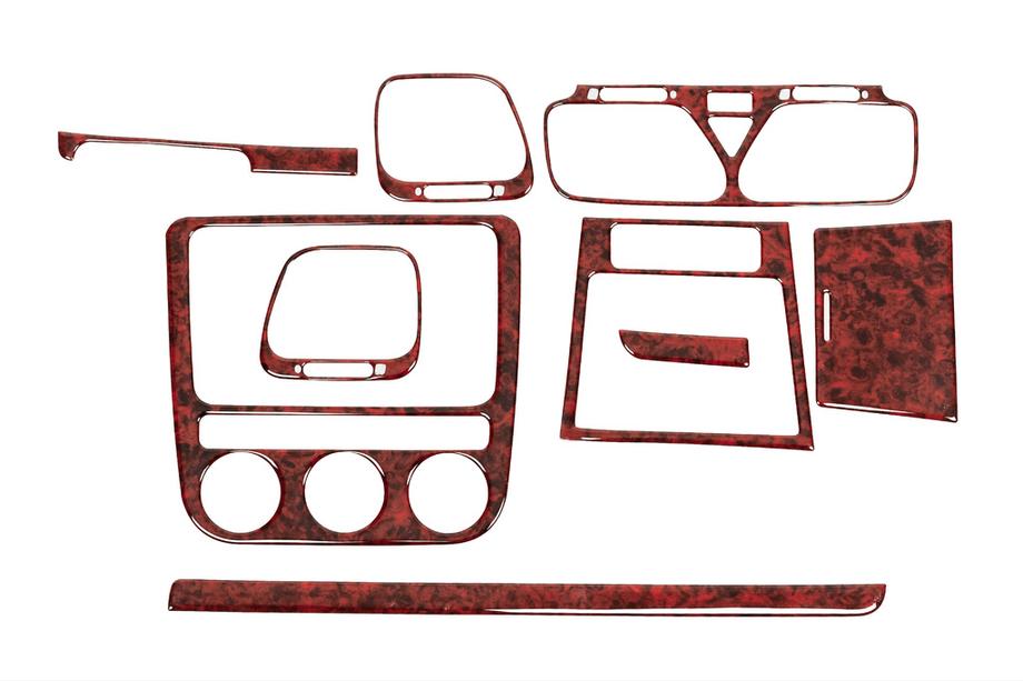Volkswagen EOS 2006–2011 Paneļa uzlikas Alumīnijs Image