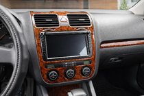 Volkswagen Jetta 2006–2011 Paneļa uzlikas Alumīnijs foto 1