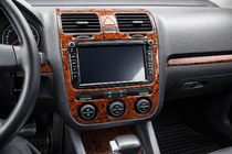 Volkswagen Jetta 2006–2011 Paneļa uzlikas Alumīnijs foto 17