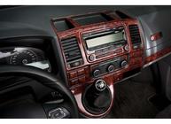 Volkswagen T5 2010–2015 Paneļa uzlikas Karbon foto 4