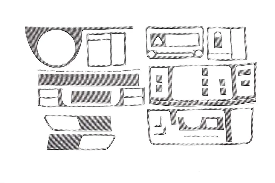 Volkswagen T5 2010–2015 Paneļa uzlikas Foto 5