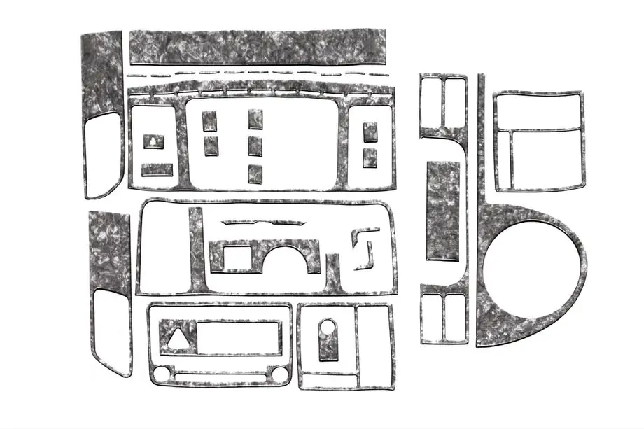 Volkswagen T5 2010–2015 Paneļa uzlikas Foto 7