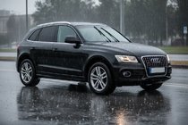 Audi Q5 2008–2017 Sānu sliekšņi Maya V2 (2 gab., alumīnijs) foto 1